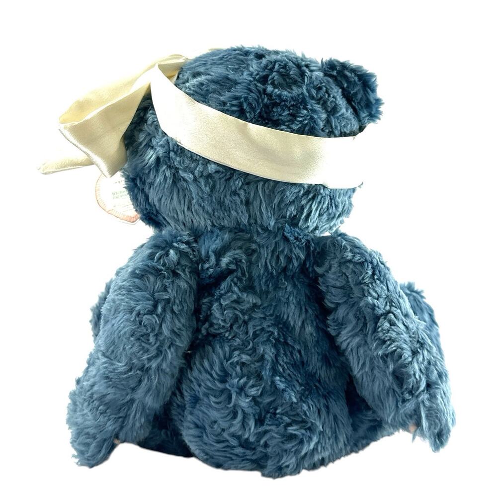 Cherished Teddies Limited Edition Blue Plush Teddy Bear 12” Priscilla Hillman - Picture 3 of 7